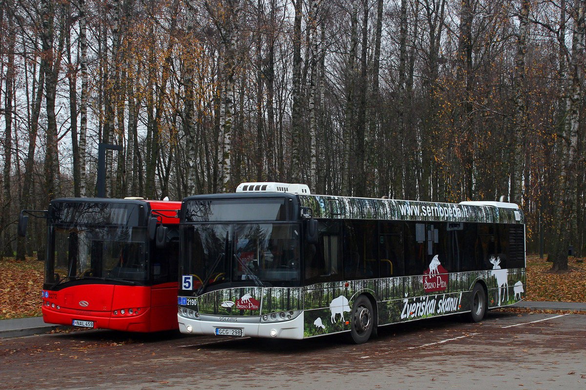 Литва, Solaris Urbino III 12 hybrid № 2190