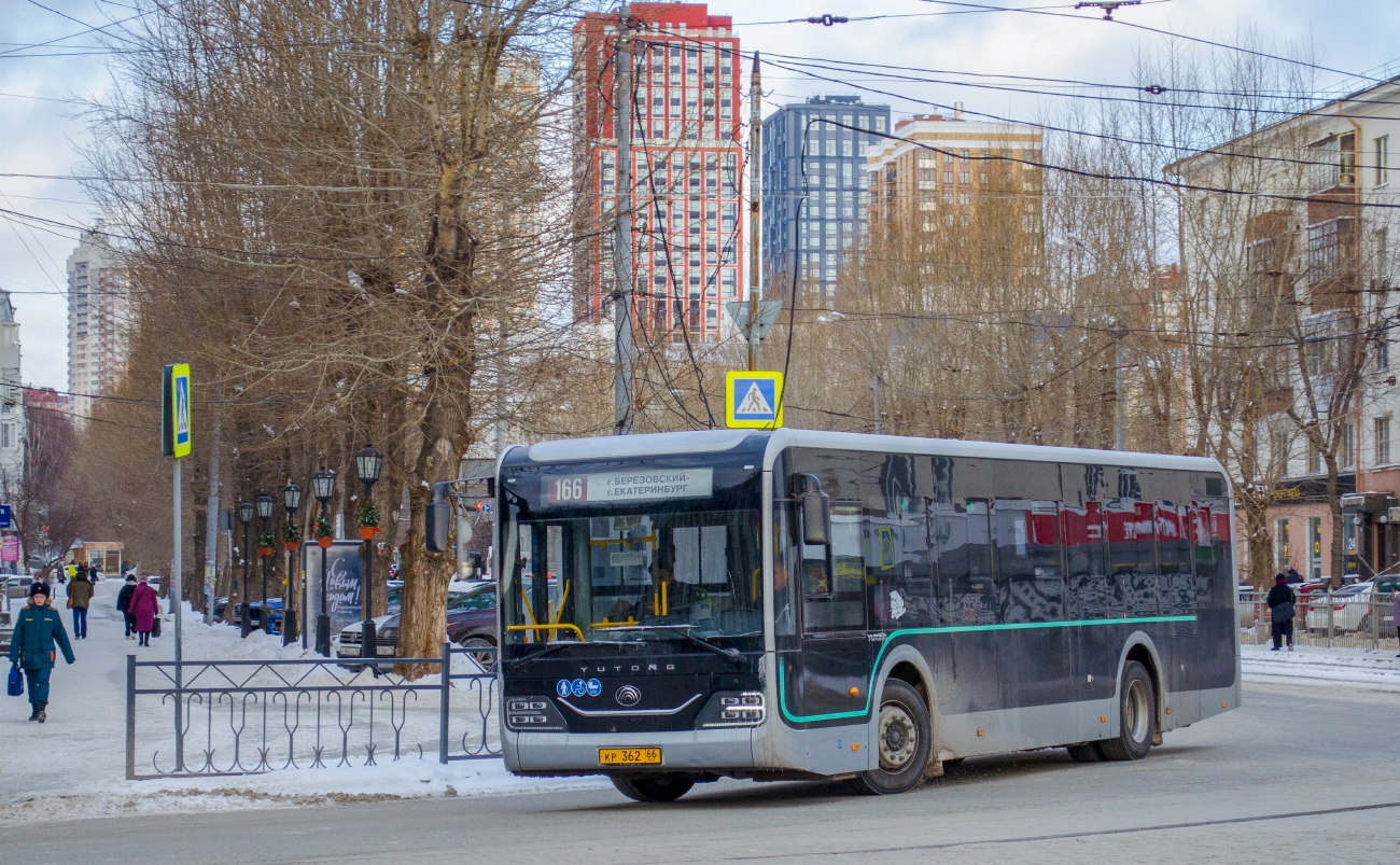 Свердловская область, Yutong ZK6116HG № КР 362 66