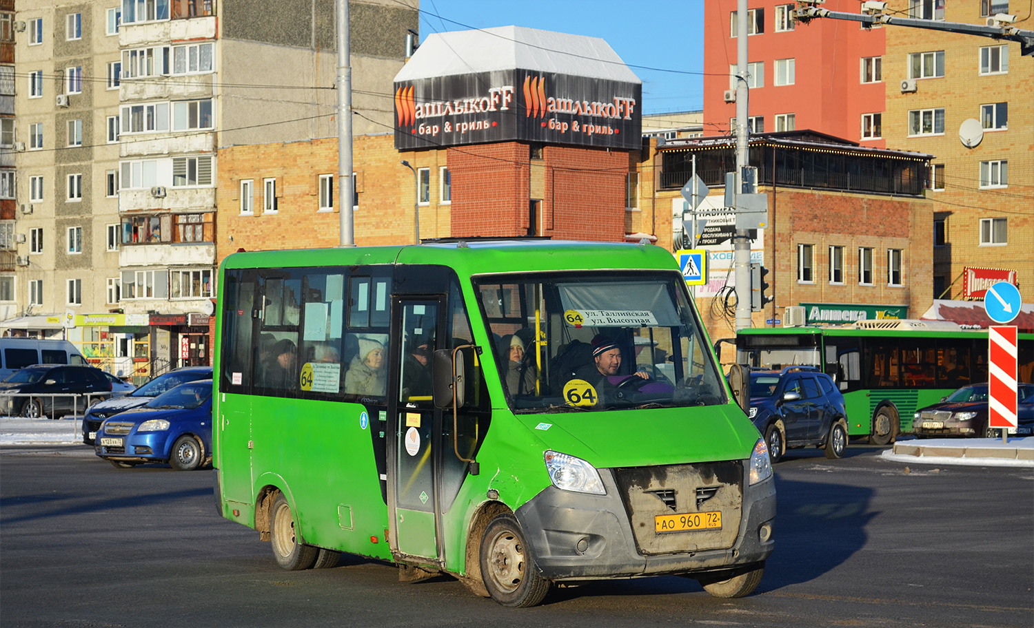 Тюменская область, ГАЗ-A64R45 Next № АО 960 72