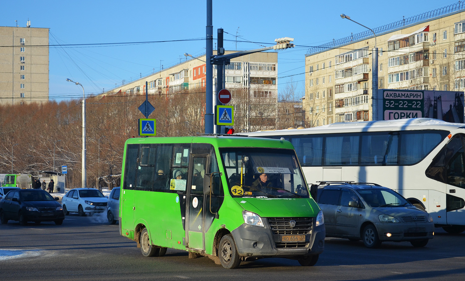 Тюменская область, ГАЗ-A64R45 Next № АО 654 72