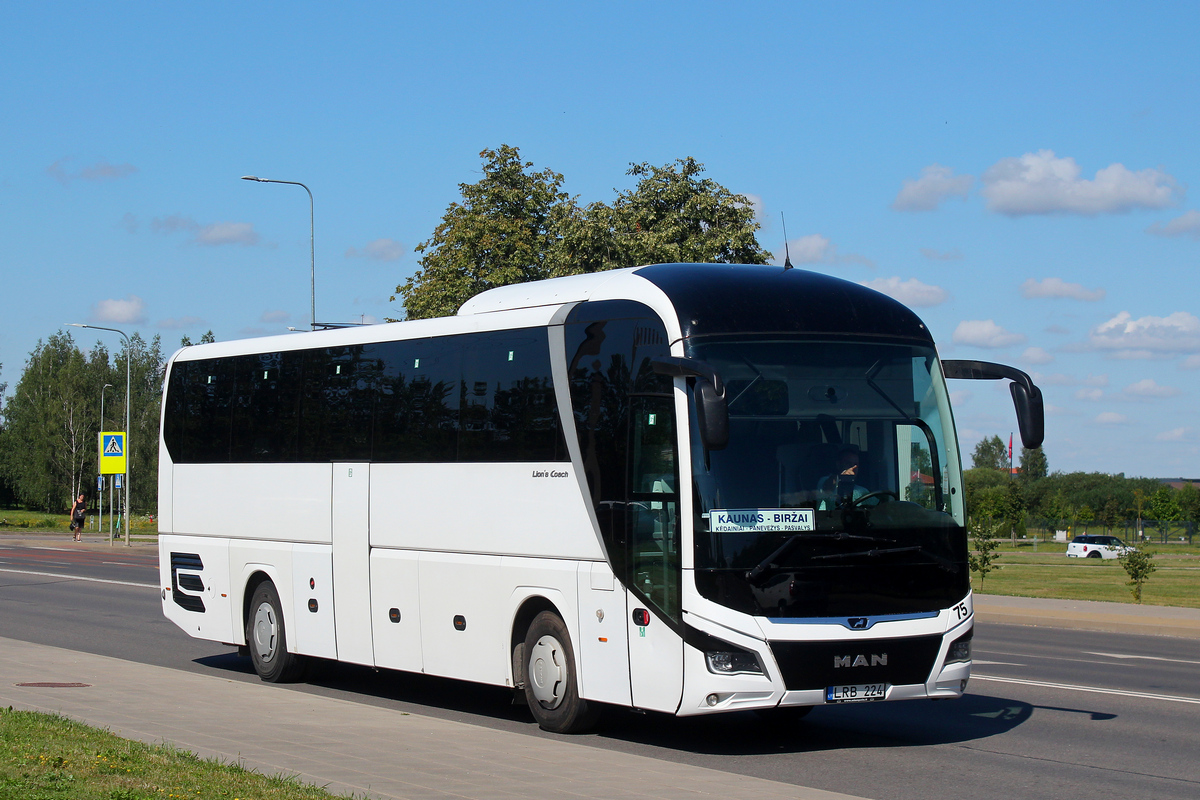 Литва, MAN R07 Lion's Coach RHC474 № 75