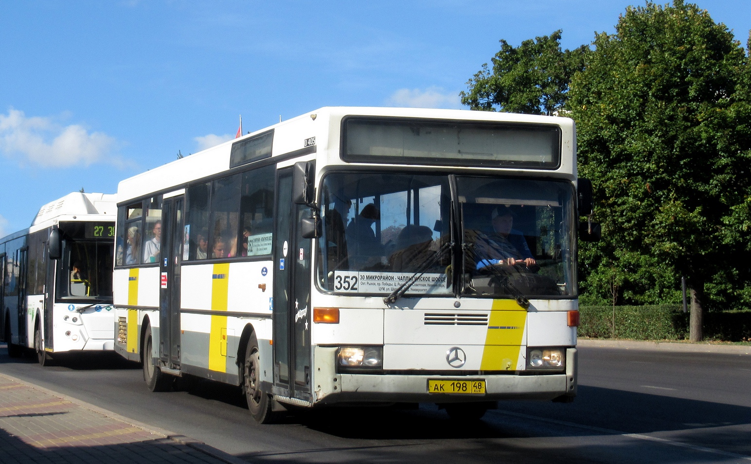 Липецкая область, Mercedes-Benz O405 № АК 198 48