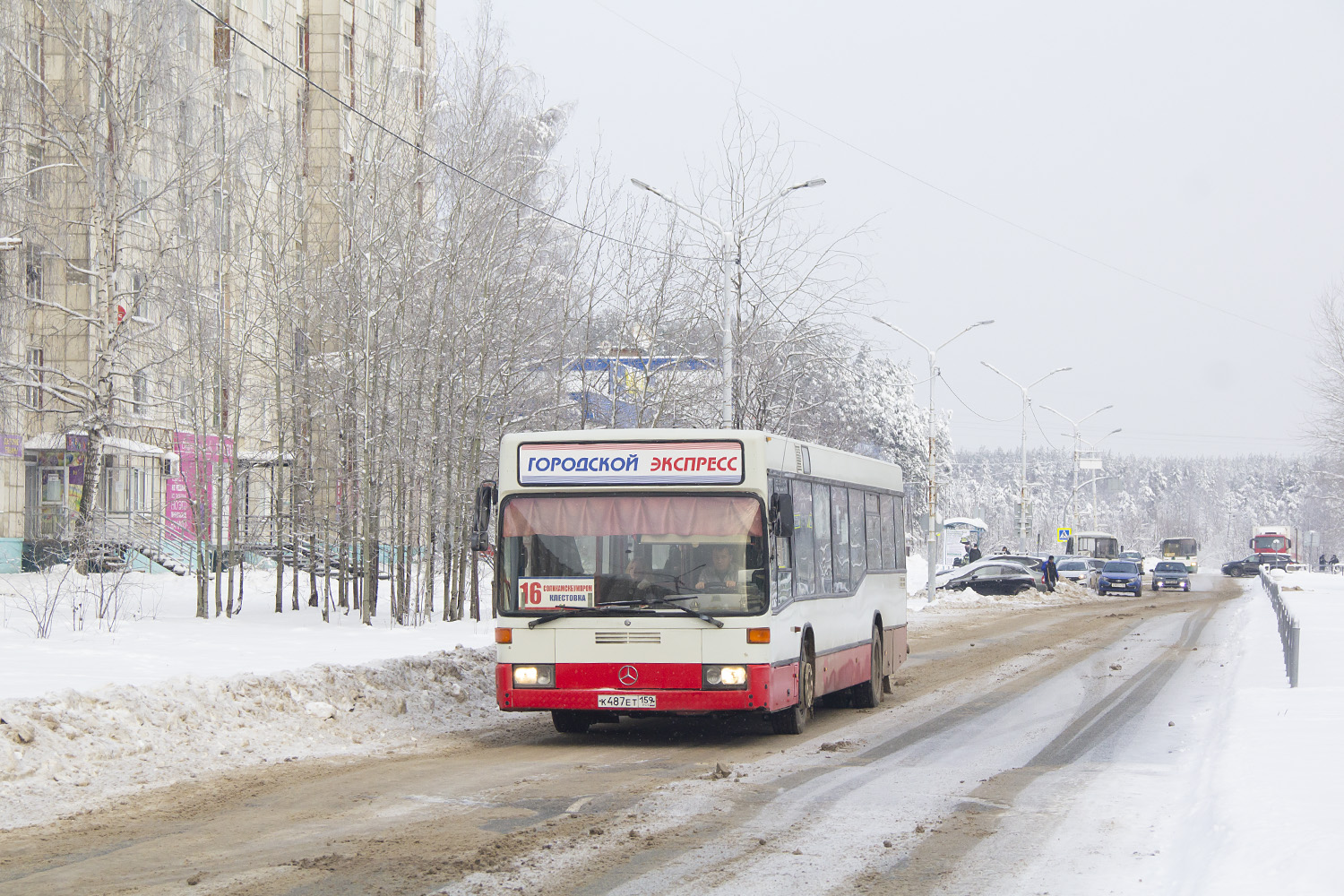 Пермский край, Mercedes-Benz O405N2 № К 487 ЕТ 159