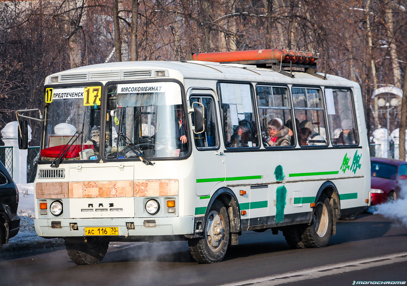 Томская область, ПАЗ-32053 № АС 116 70