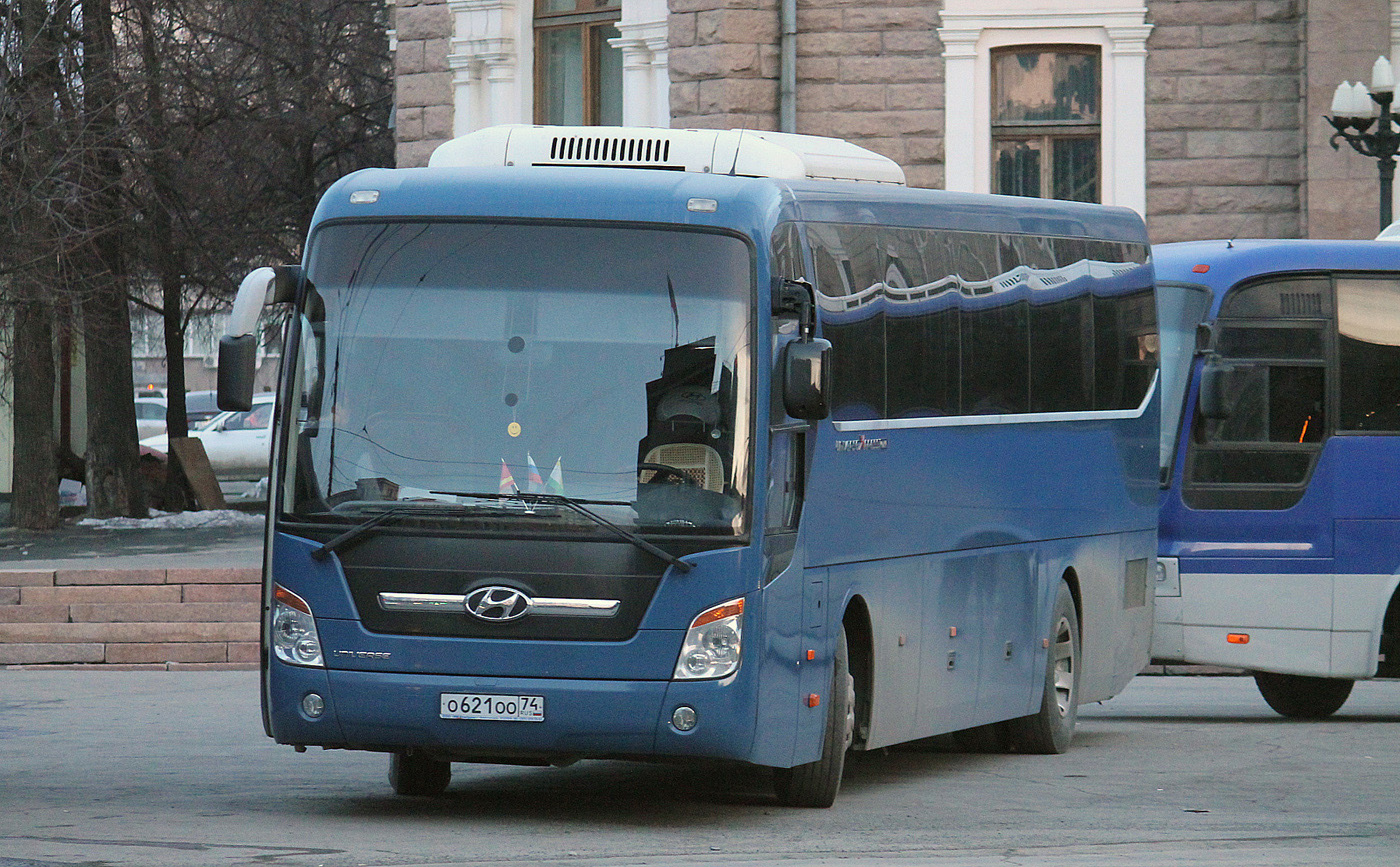 Челябинская область, Hyundai Universe Xpress Noble № О 621 ОО 74