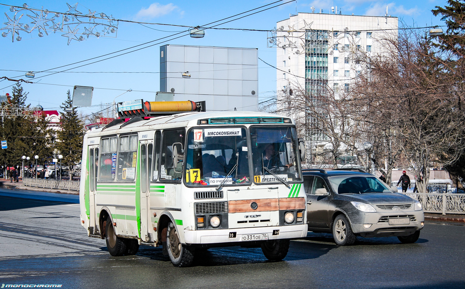 Томская область, ПАЗ-32051-110 № О 331 ОЕ 70