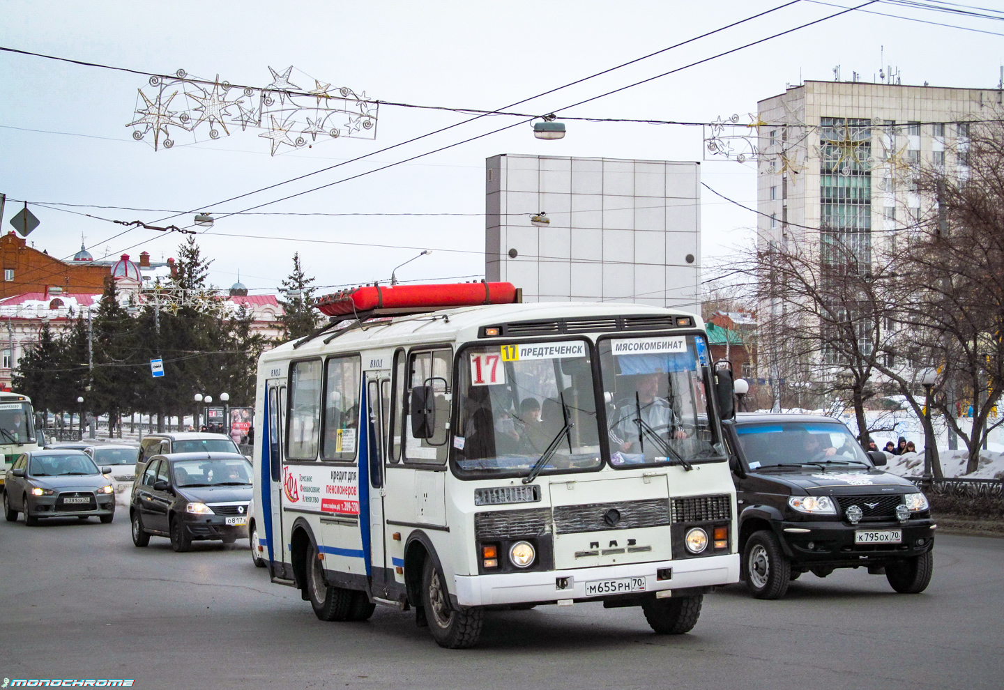 Томская область, ПАЗ-3205-110 № М 655 РН 70