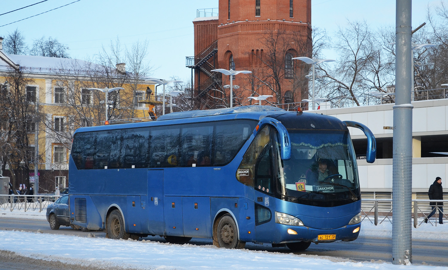 Тюменская область, Yutong ZK6129H № АС 721 72