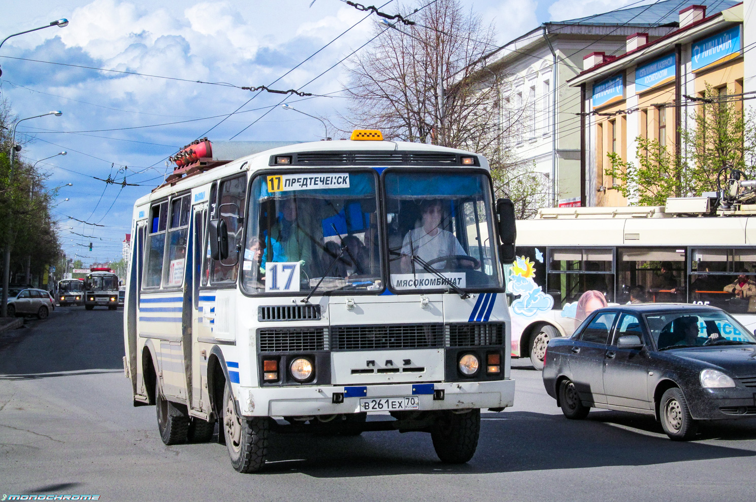 Томская область, ПАЗ-32054 № В 261 ЕХ 70