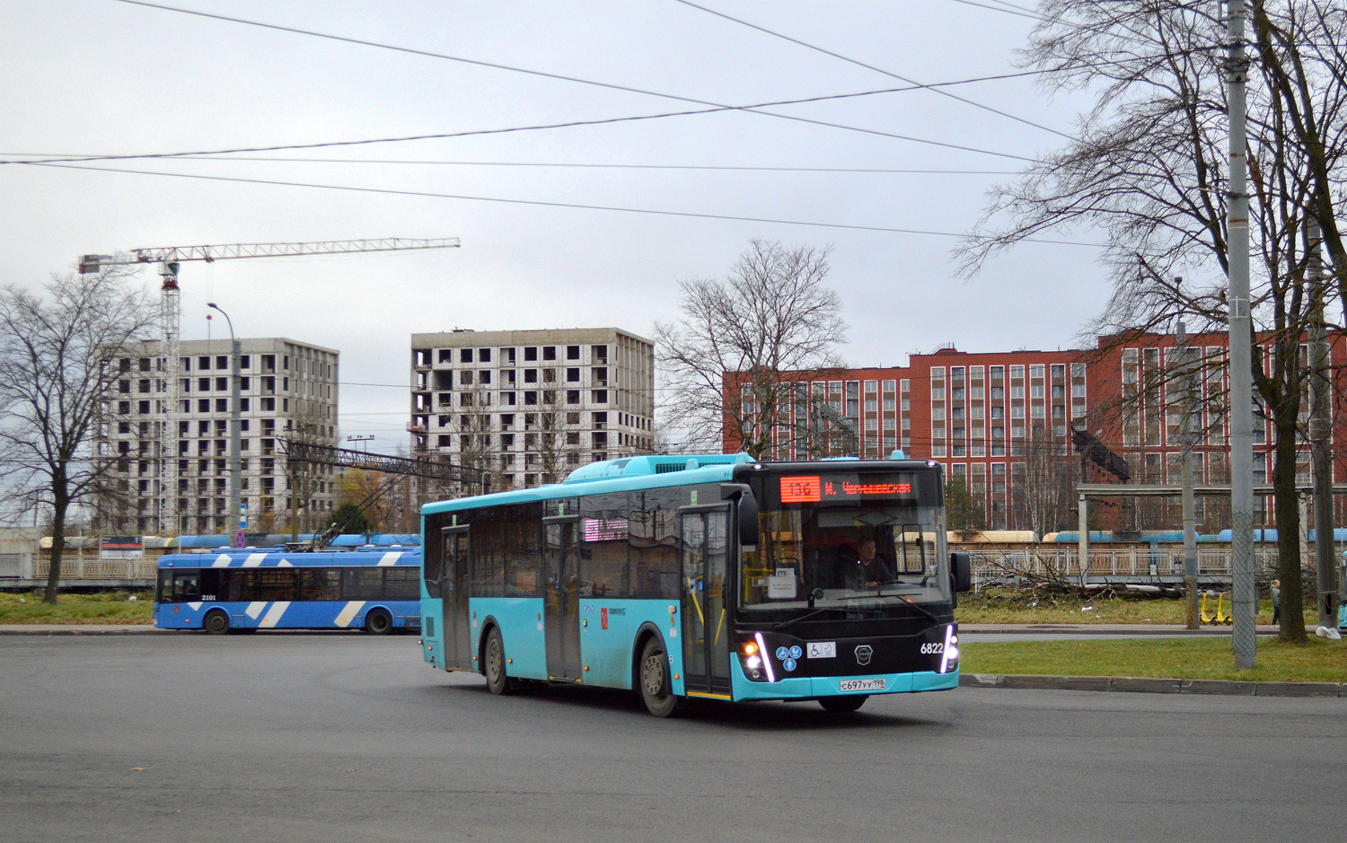 Санкт-Петербург, ЛиАЗ-5292.65 № 6822