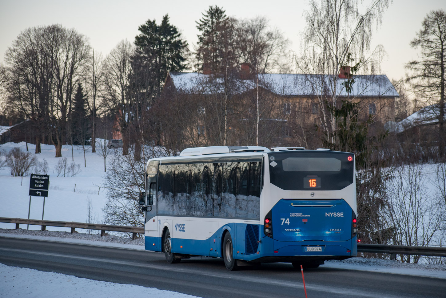 Финляндия, Volvo 8900LE № 74