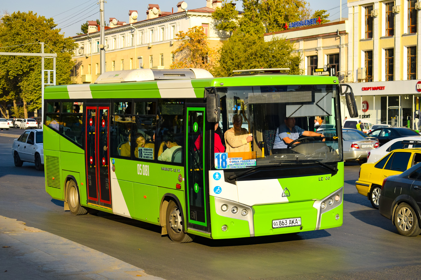 Узбекистан, SAZ LE60 № 05081