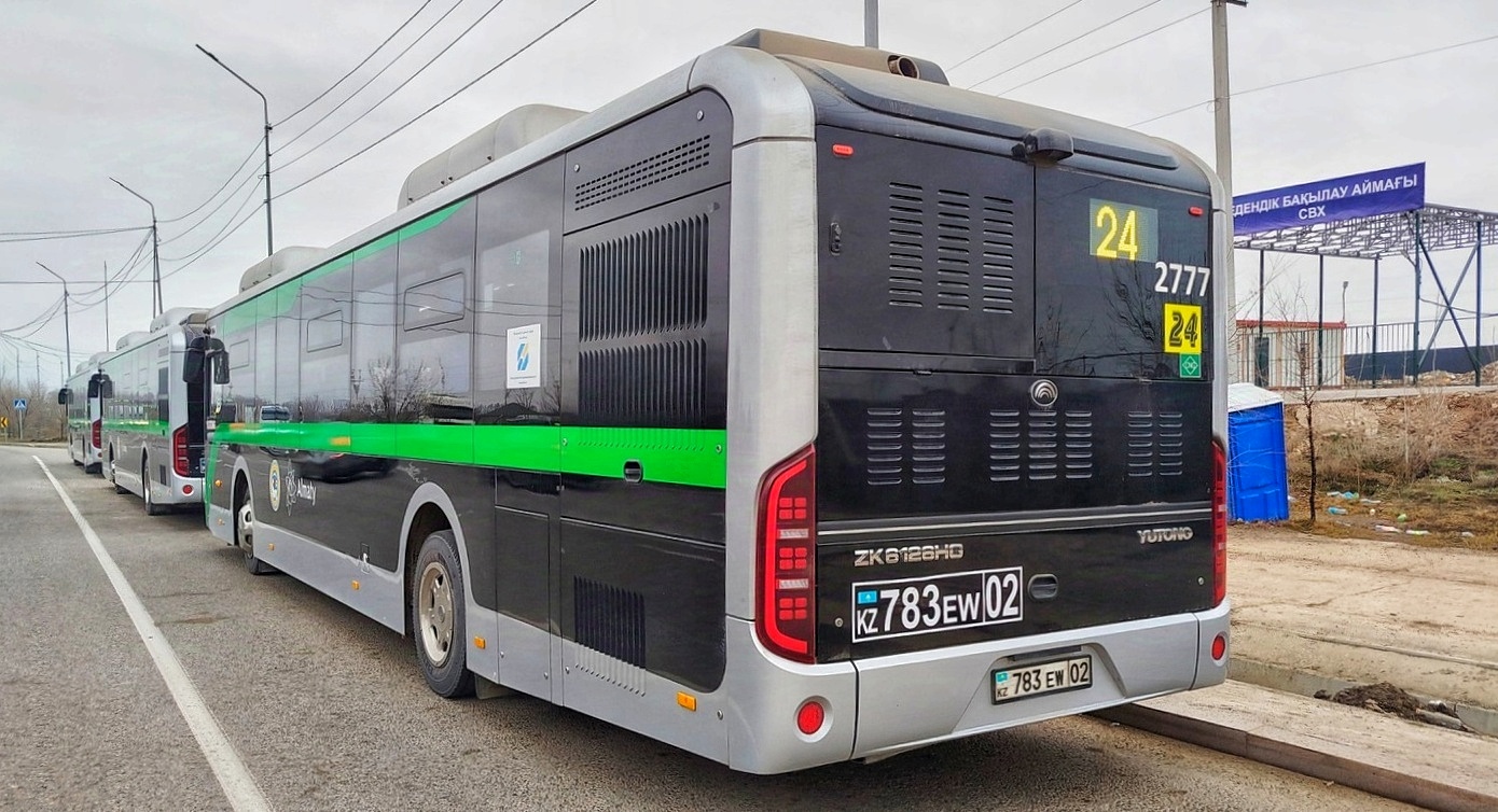 Алматы, Yutong ZK6126HG (QazTehna) № 2784; Алматы, Yutong ZK6126HG (QazTehna) № 2783; Алматы, Yutong ZK6126HG (QazTehna) № 2777