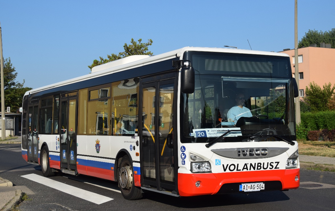 Венгрия, IVECO Urbanway 12M № AI AG-504