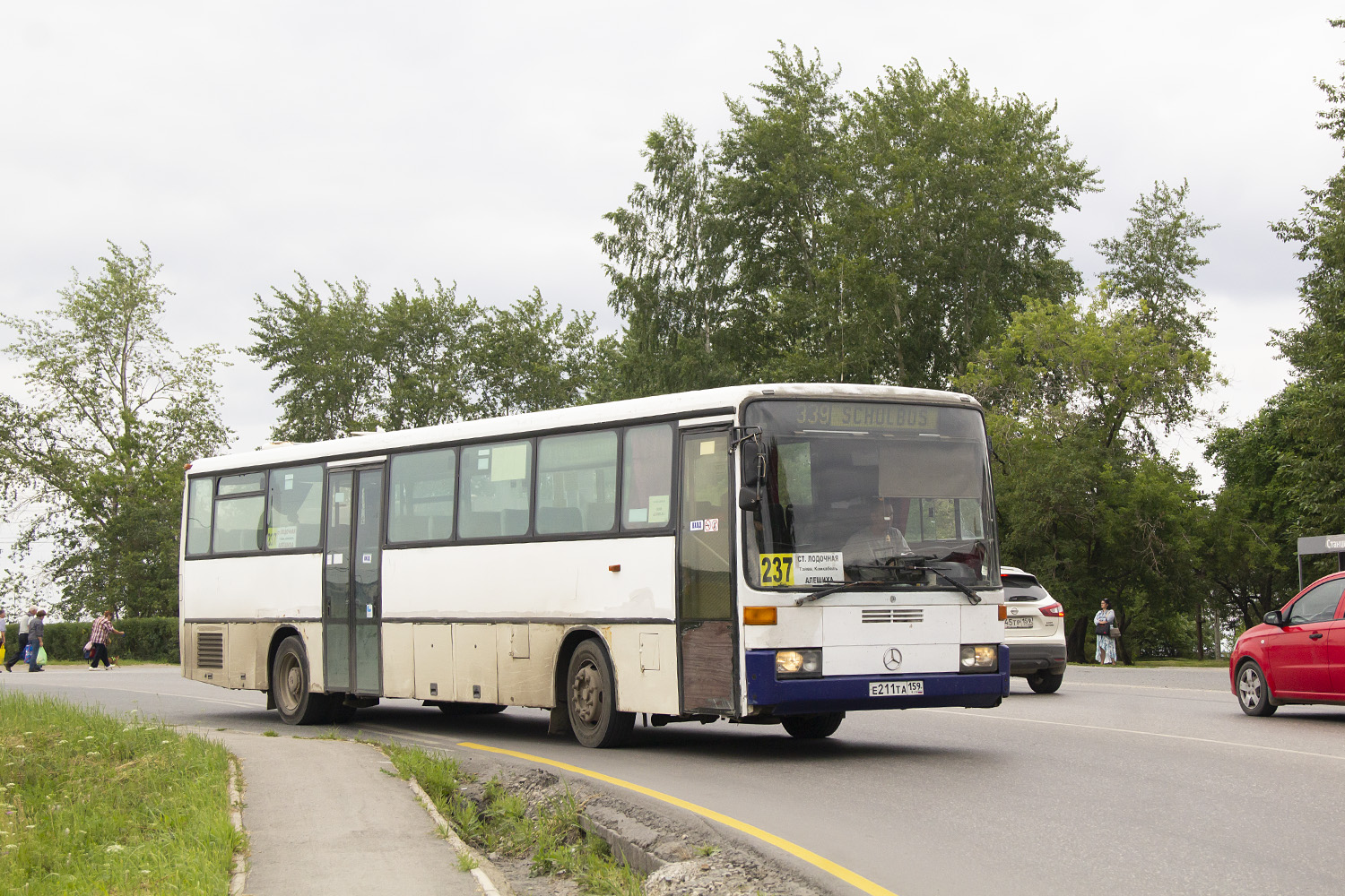 Пермский край, Mercedes-Benz O408 № Е 211 ТА 159