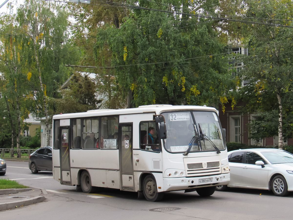 Вологодская область, ПАЗ-320402-05 № Е 380 ХВ 35