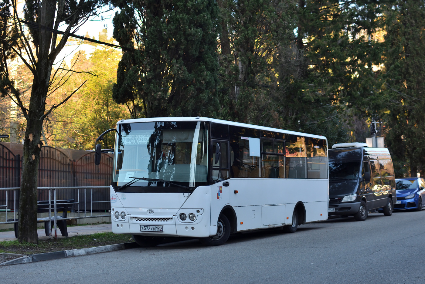 Краснодарский край, Hyundai County Kuzbas HDU2 № В 573 УВ 123