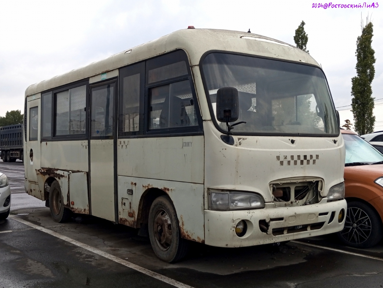 Ростовская область, Hyundai County SWB C08 (РЗГА) № А 251 СХ 161; Ростовская область — Автобусы без номеров