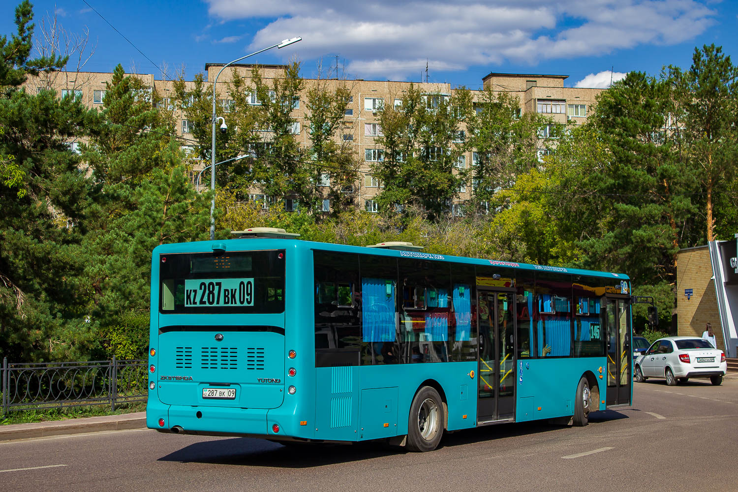 Карагандинская область, Yutong ZK6118HGA (QazTehna) № 287 BK 09