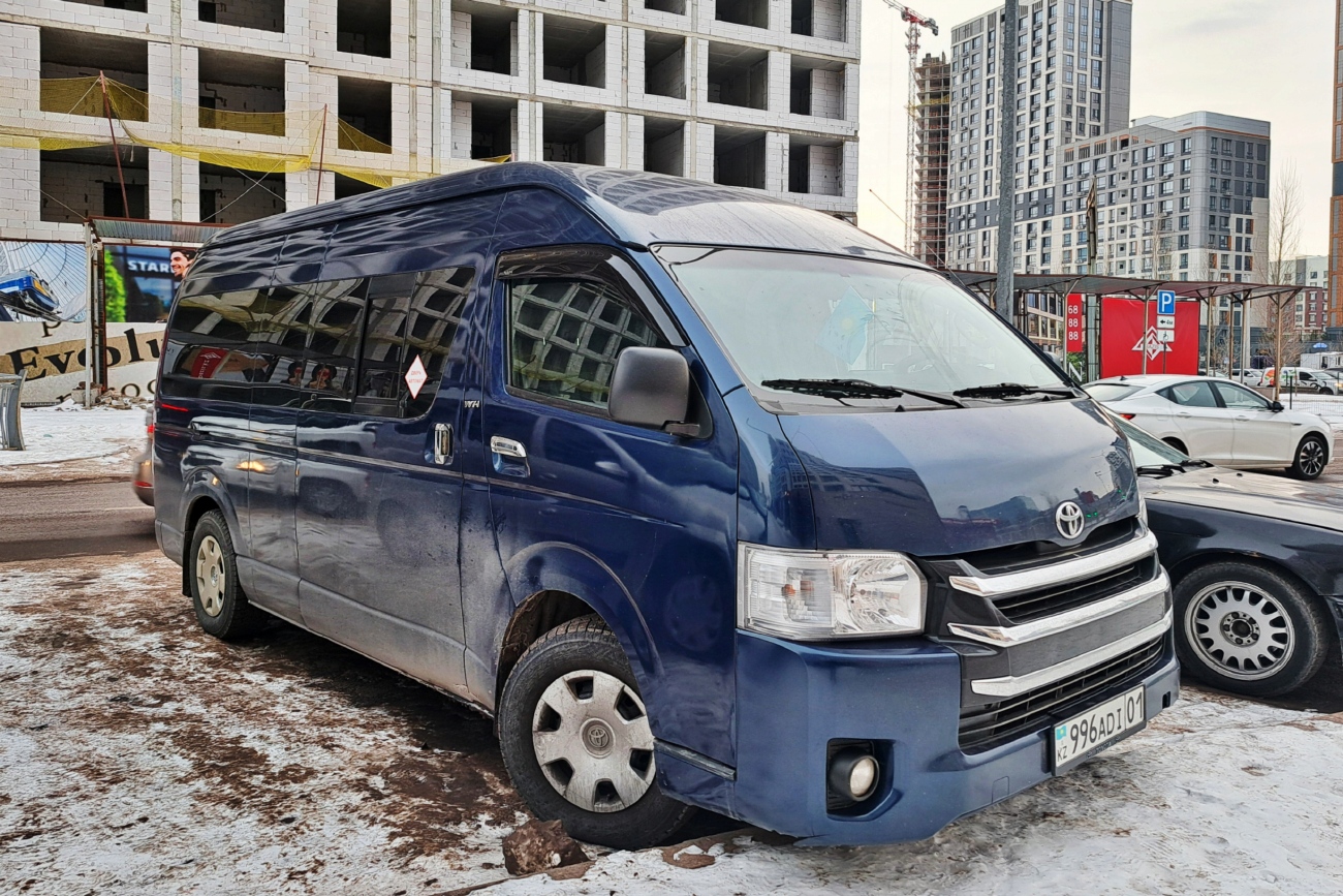 Астана, Toyota HiAce TRH223L № 996 ADI 01