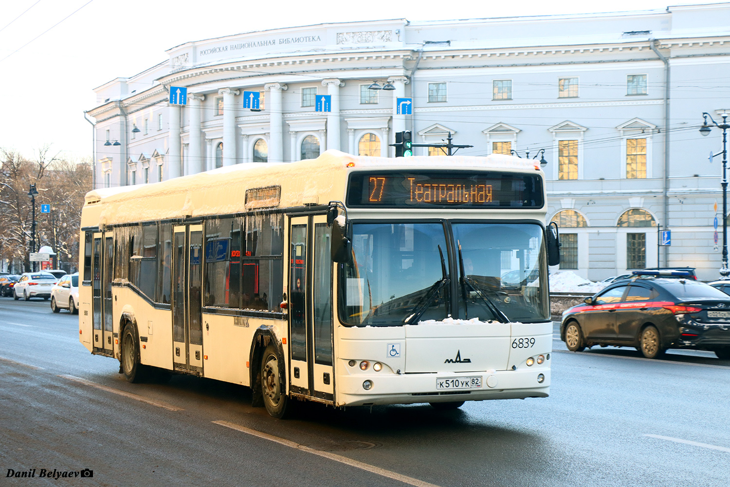 Санкт-Петербург, МАЗ-103.486 № 6839