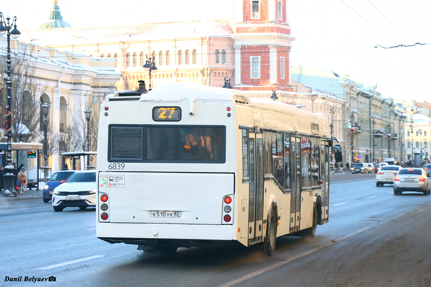 Санкт-Петербург, МАЗ-103.486 № 6839