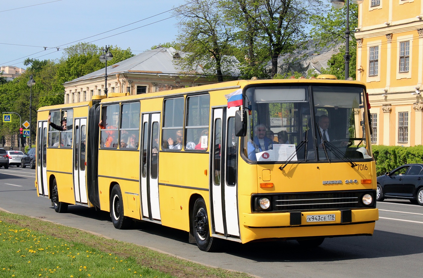 Санкт-Петербург, Ikarus 280.33O № 7016; Санкт-Петербург — IV Международный транспортный фестиваль "SPbTransportFest-2023"