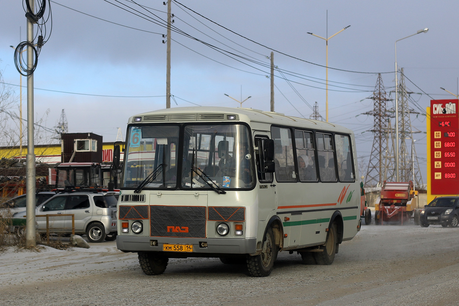 Саха (Якутия), ПАЗ-32054 № КМ 558 14