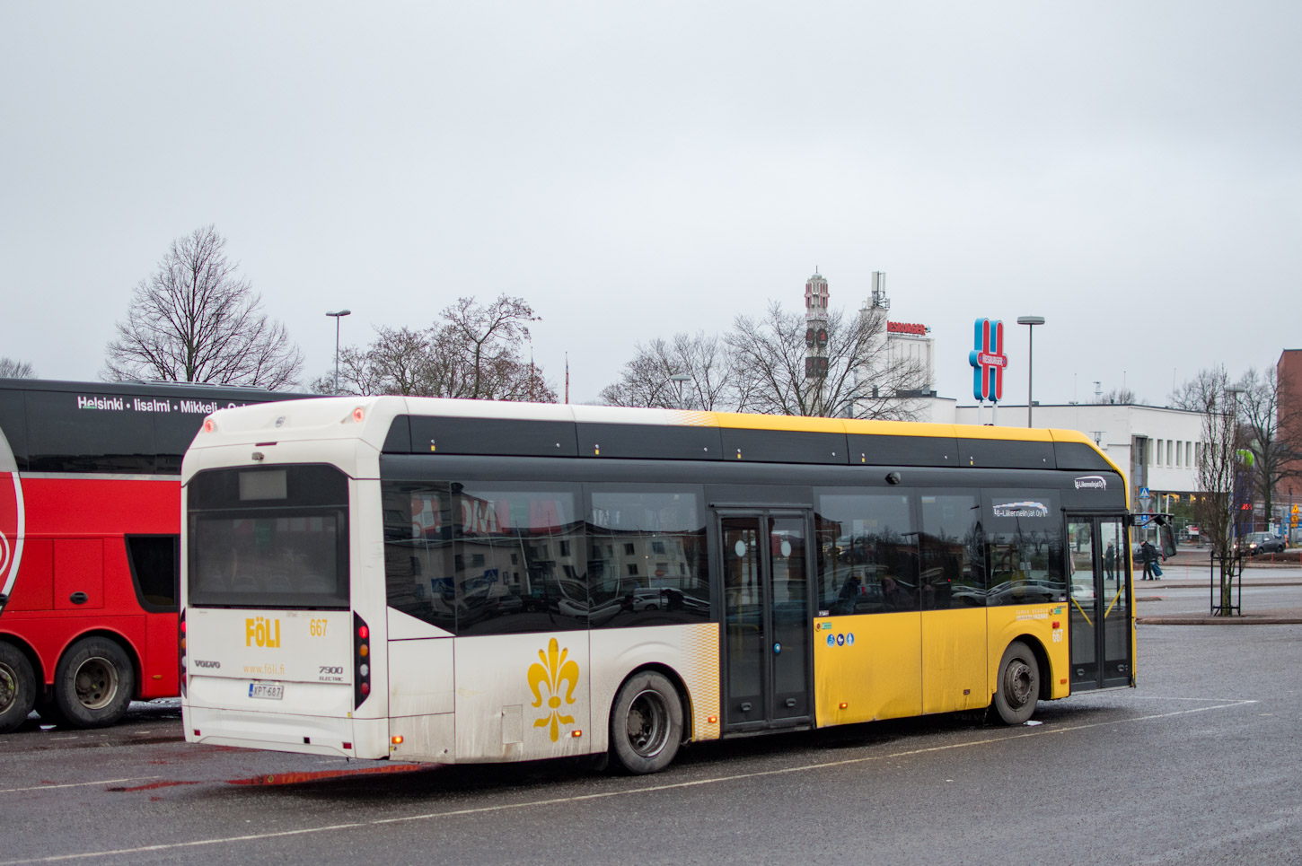 Финляндия, Volvo 7900E № 667