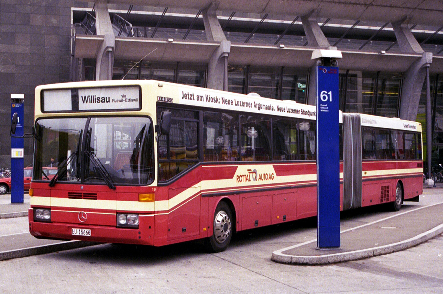 Швейцария, Mercedes-Benz O405G № 19