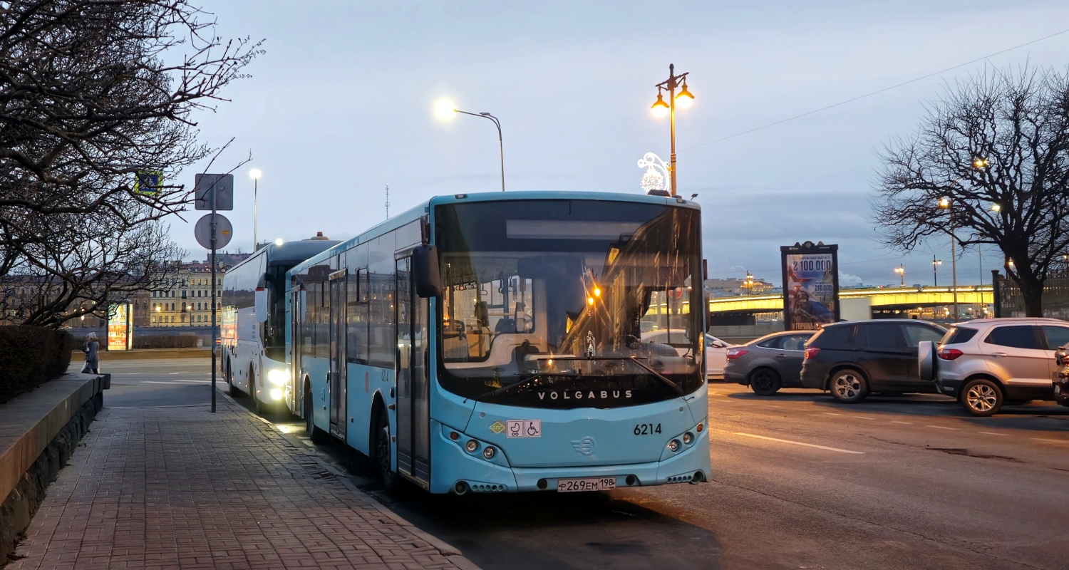 Санкт-Петербург, Volgabus-5270.G2 (LNG) № 6214