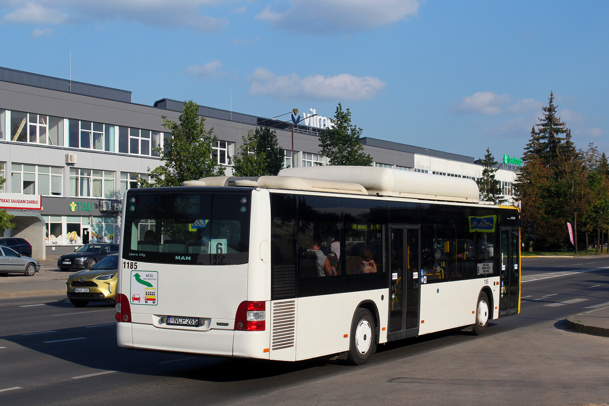 Литва, MAN A21 Lion's City NL313 CNG № 1185