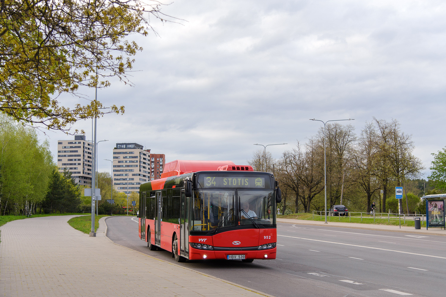 Литва, Solaris Urbino III 12 CNG № 952