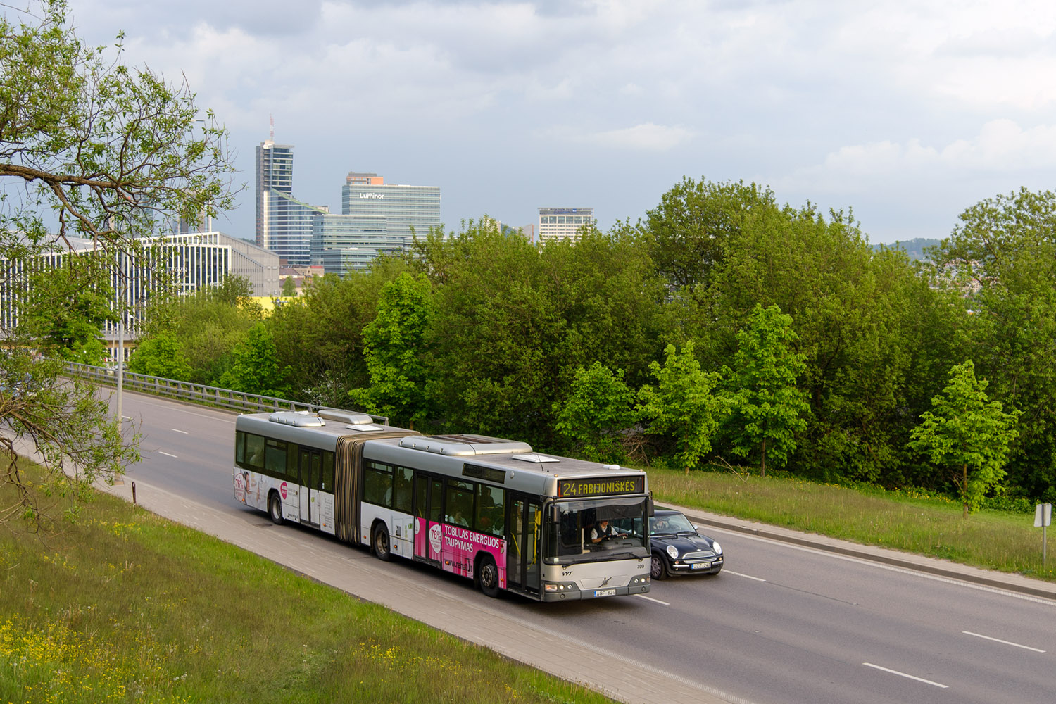 Литва, Volvo 7700A № 709