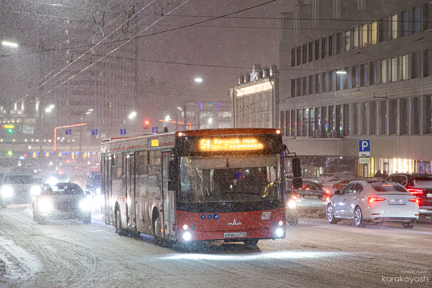 Татарстан, МАЗ-203.069 № 971