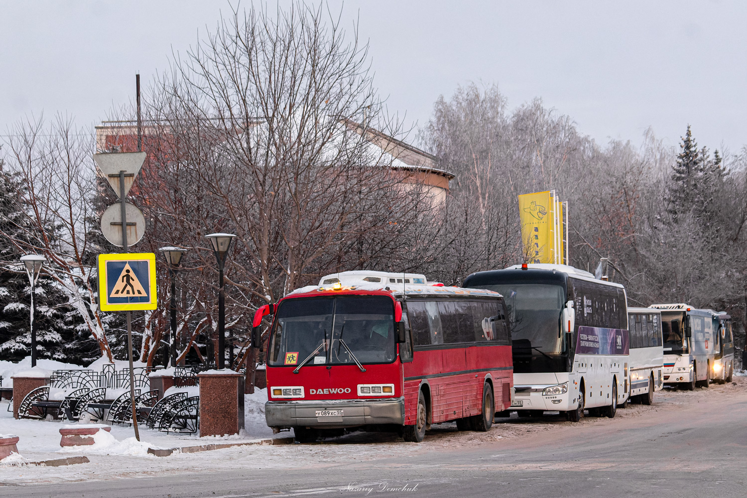 Омская область, Daewoo BH115H Royal Express № У 089 ХС 55