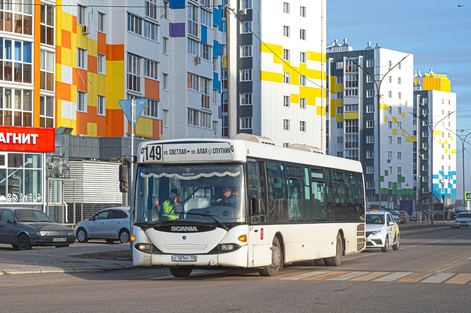 Пензенская область, Scania OmniLink I (Скания-Питер) № С 181 МТ 58