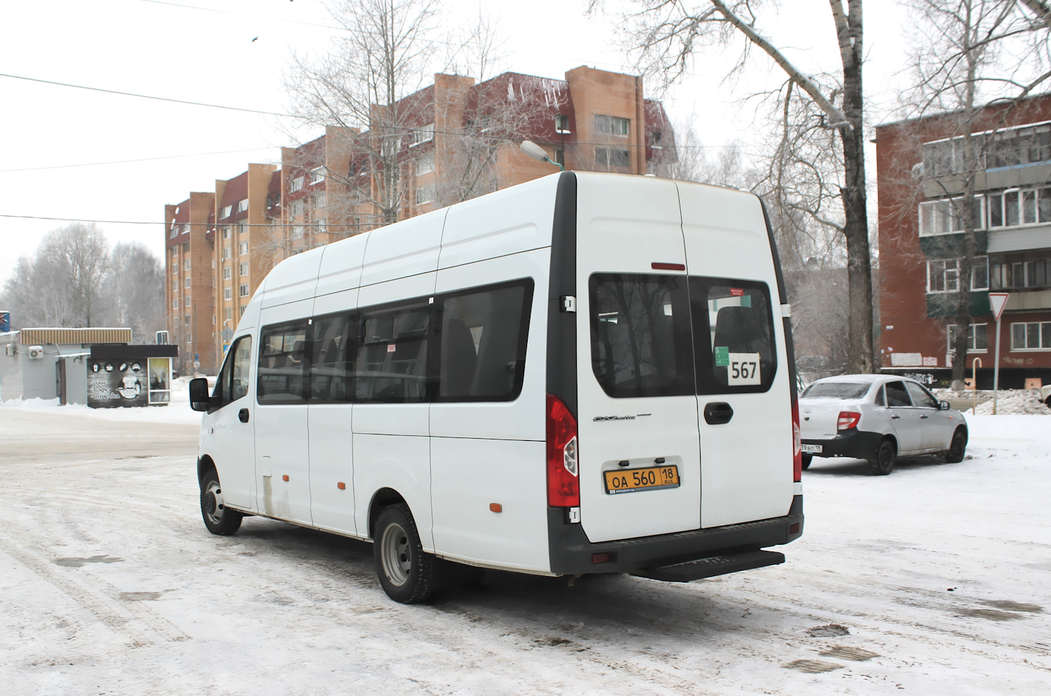 Удмуртия, ГАЗ-A65R52 Next № ОА 560 18