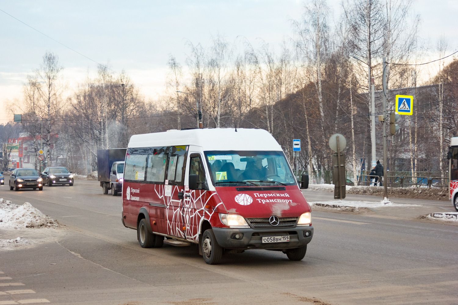 Пермский край, Луидор-223203 (MB Sprinter Classic) № О 058 ВН 159