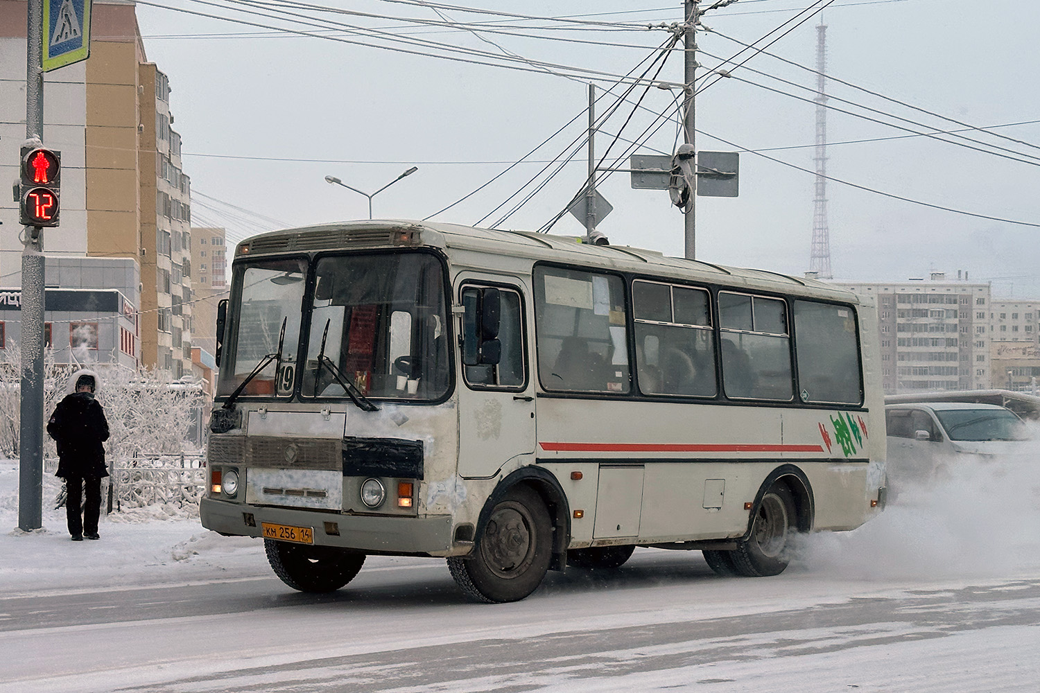 Саха (Якутия), ПАЗ-32054 № КМ 256 14