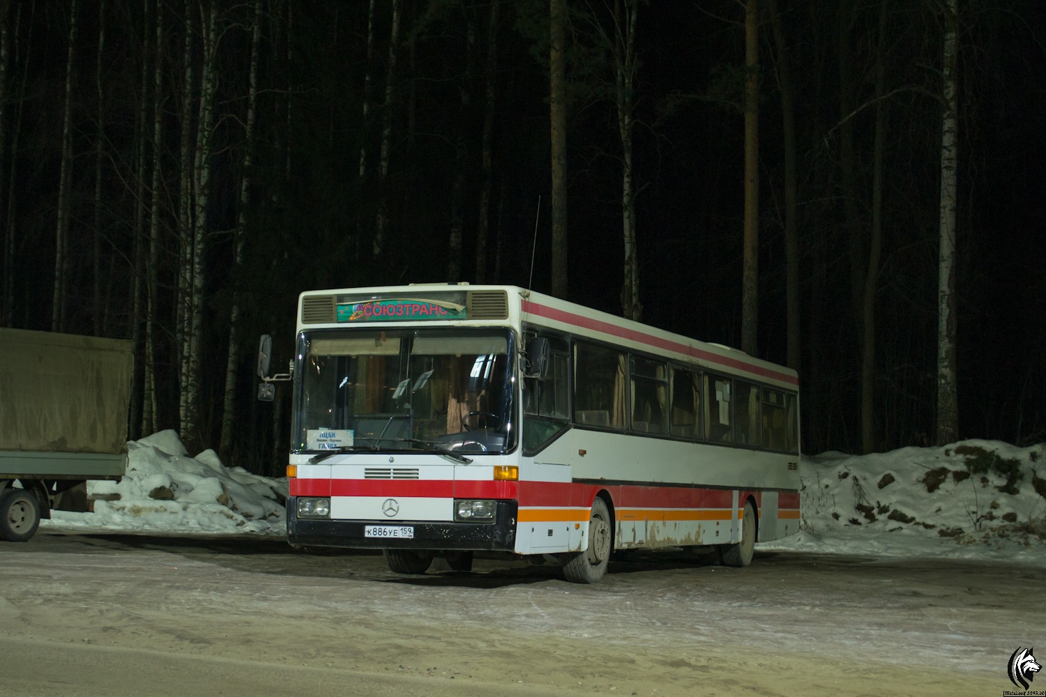 Пермский край, Mercedes-Benz O407 № К 886 УЕ 159