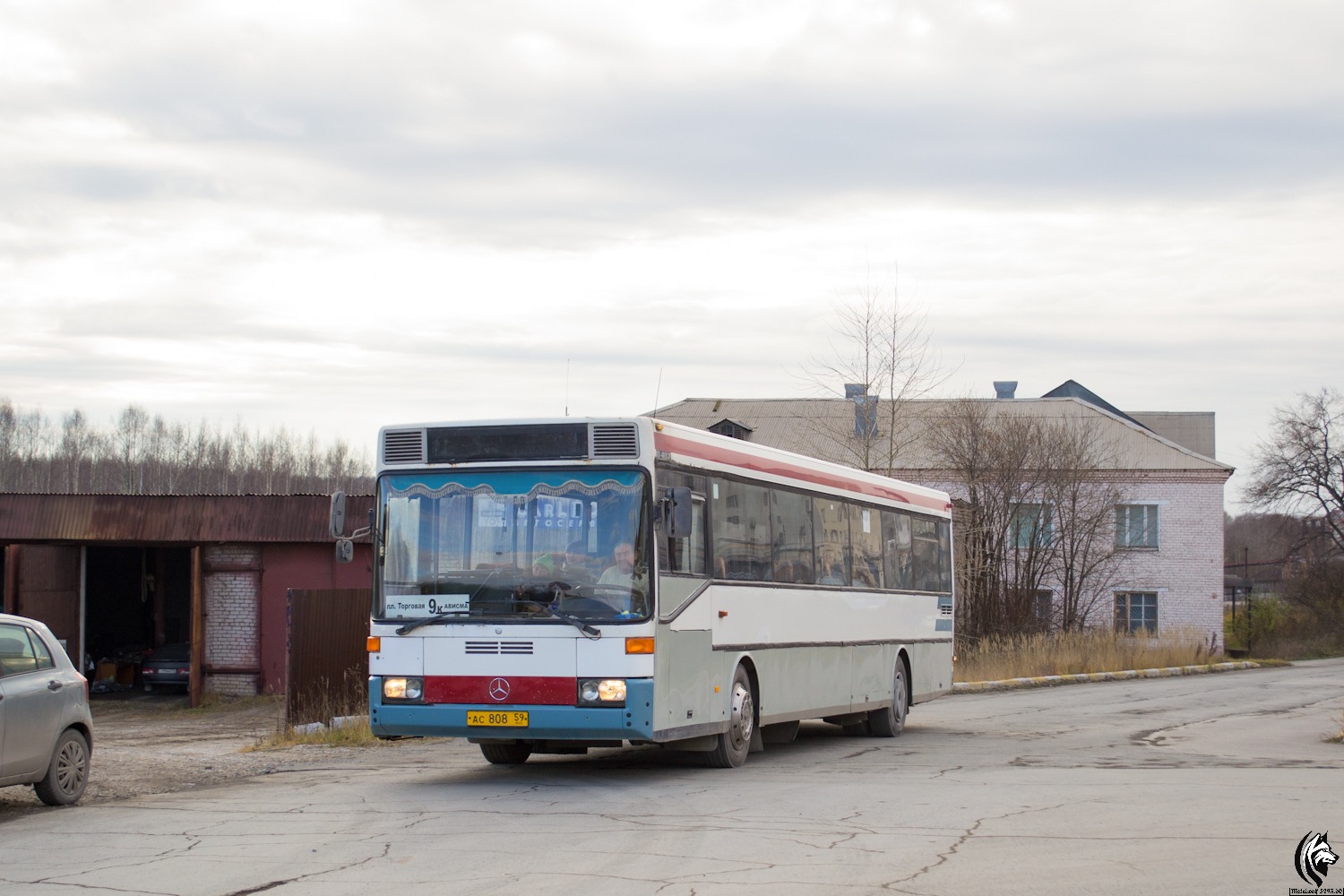 Пермский край, Mercedes-Benz O407 № АС 808 59