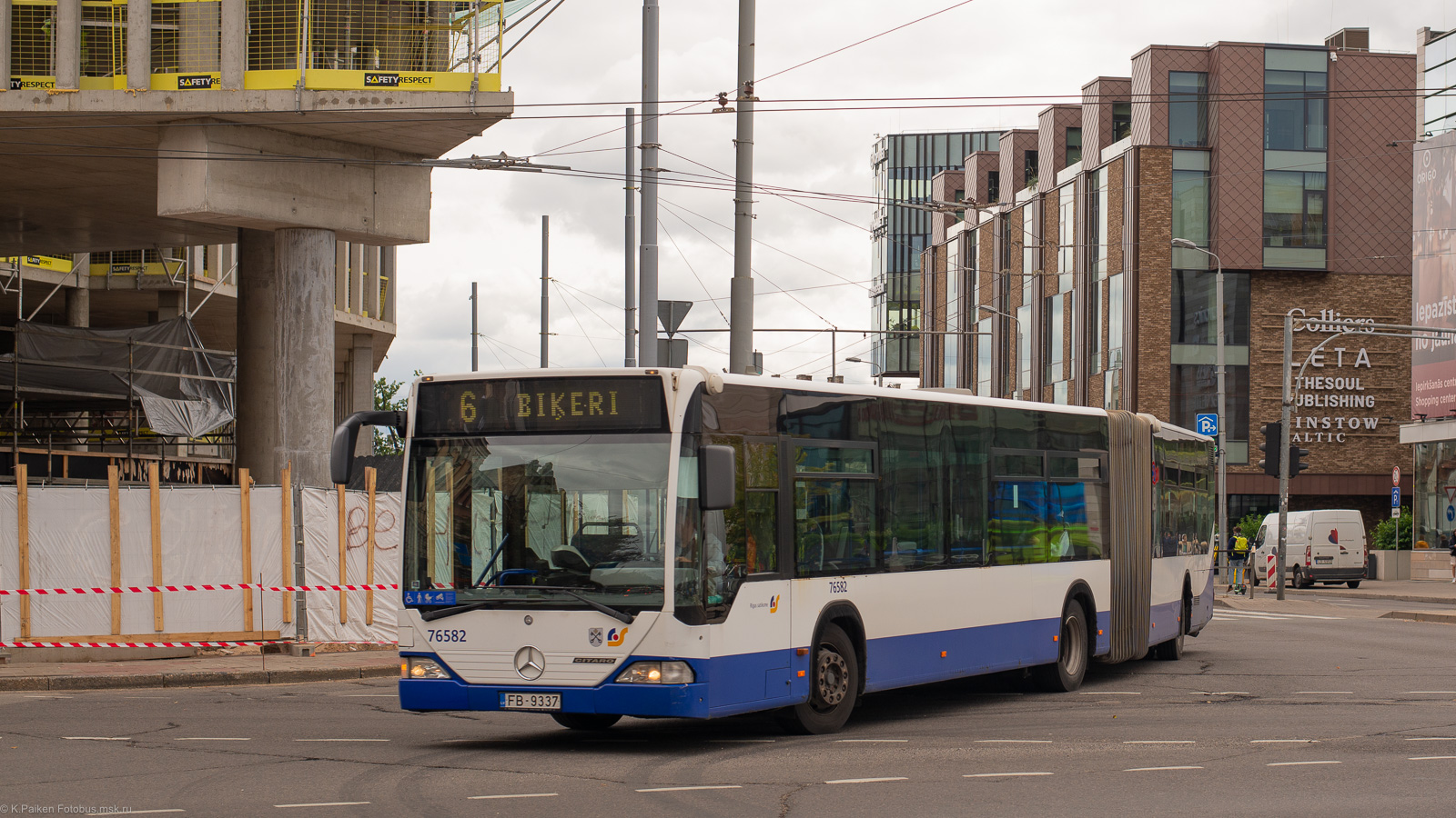 Латвия, Mercedes-Benz O530G Citaro G № 76582