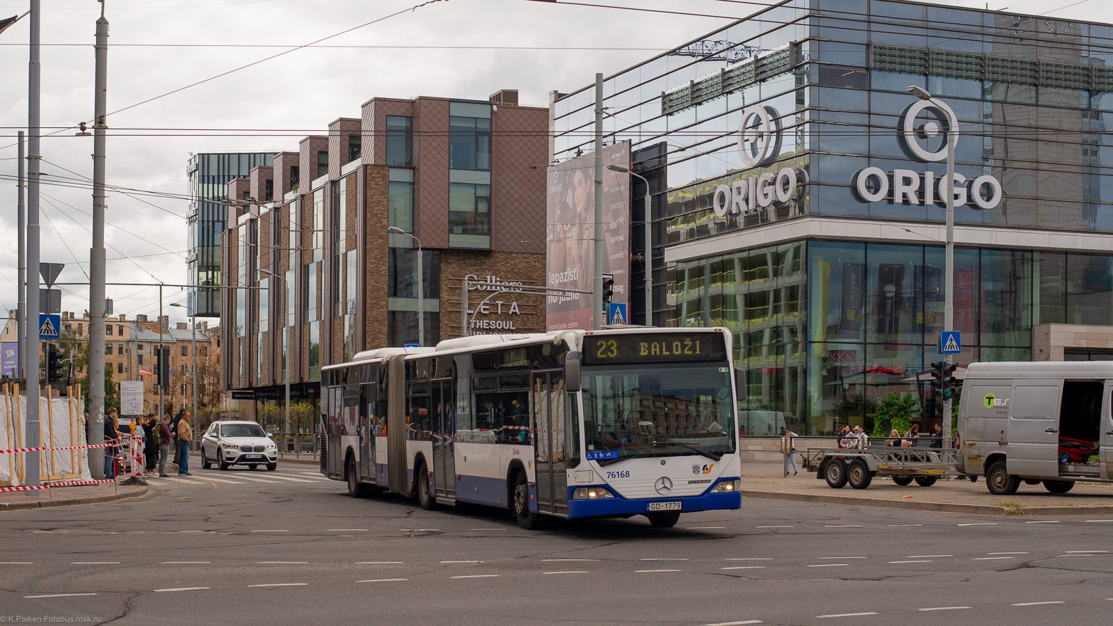 Латвия, Mercedes-Benz O530G Citaro G № 76168