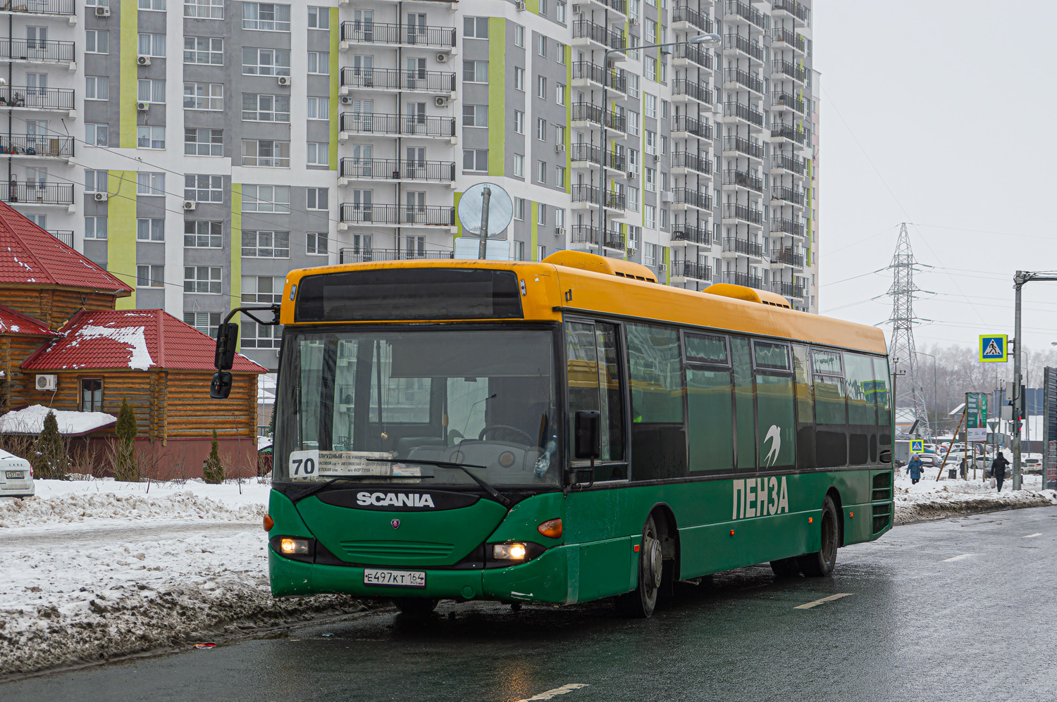 Пензенская область, Scania OmniLink I (Скания-Питер) № Е 497 КТ 164