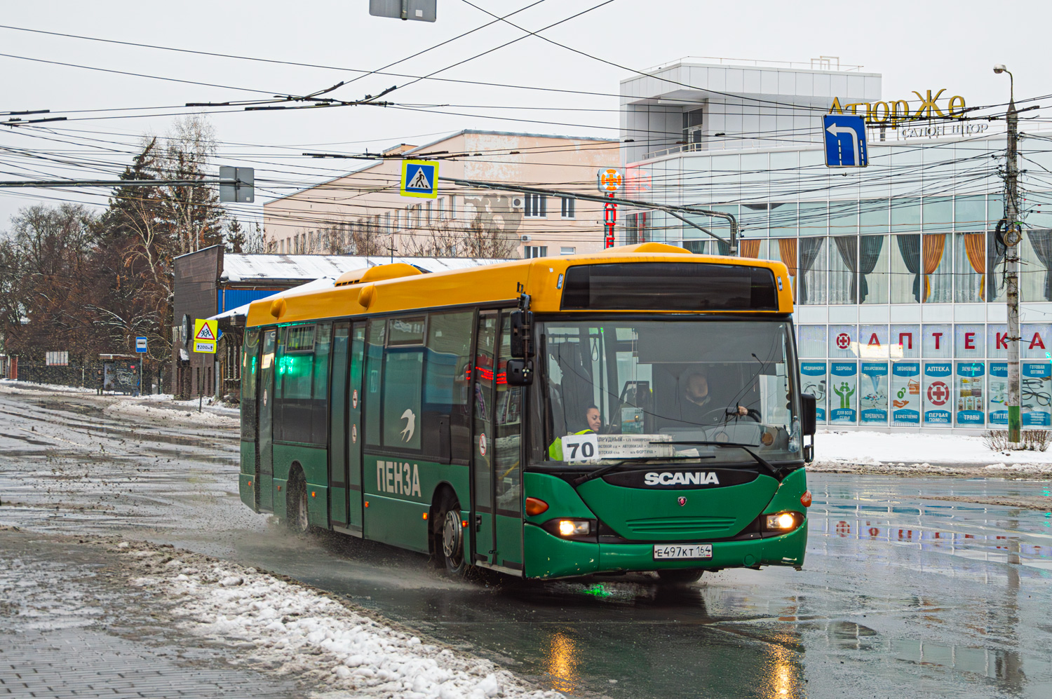 Пензенская область, Scania OmniLink I (Скания-Питер) № Е 497 КТ 164