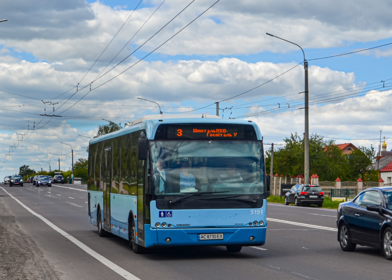 Волынская область, VDL Berkhof Ambassador 200 № 50