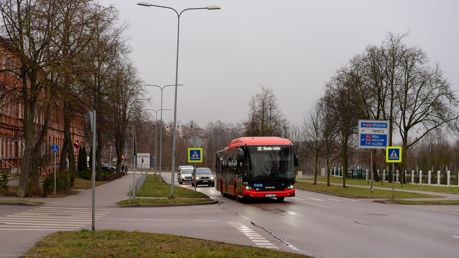 Латвия, Scania Citywide LF II 12.1 № 373