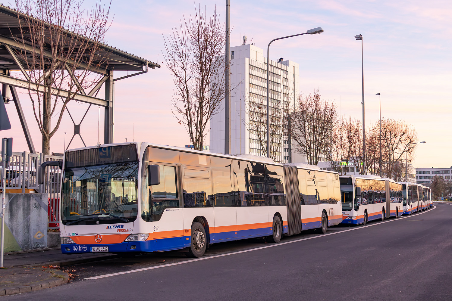 Гессен, Mercedes-Benz O530G Citaro facelift G № 312