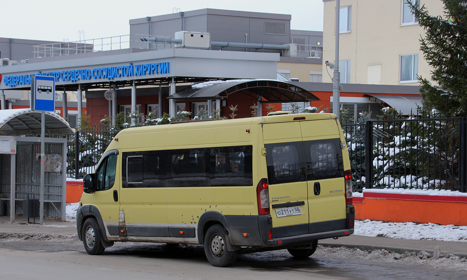 Пензенская область, Нижегородец-2227SK (Peugeot Boxer) № О 211 УТ 58